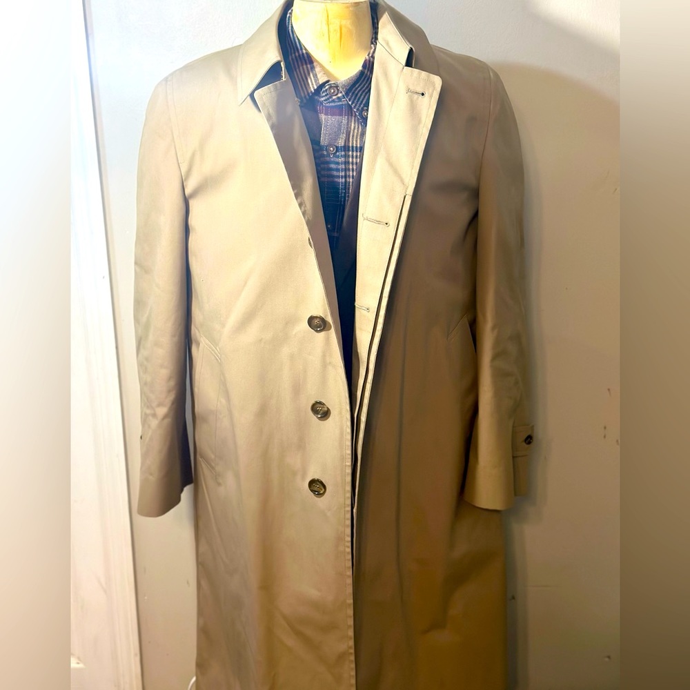 Unisex London Fog Trench Coat